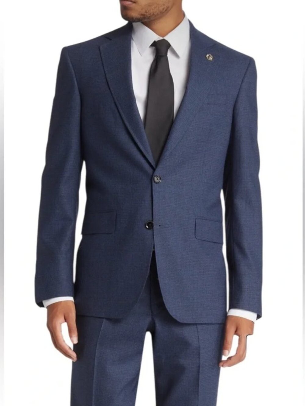 Suit: Ted Baker London, Jay CT Endurance, Navy Blue, 100% Wool